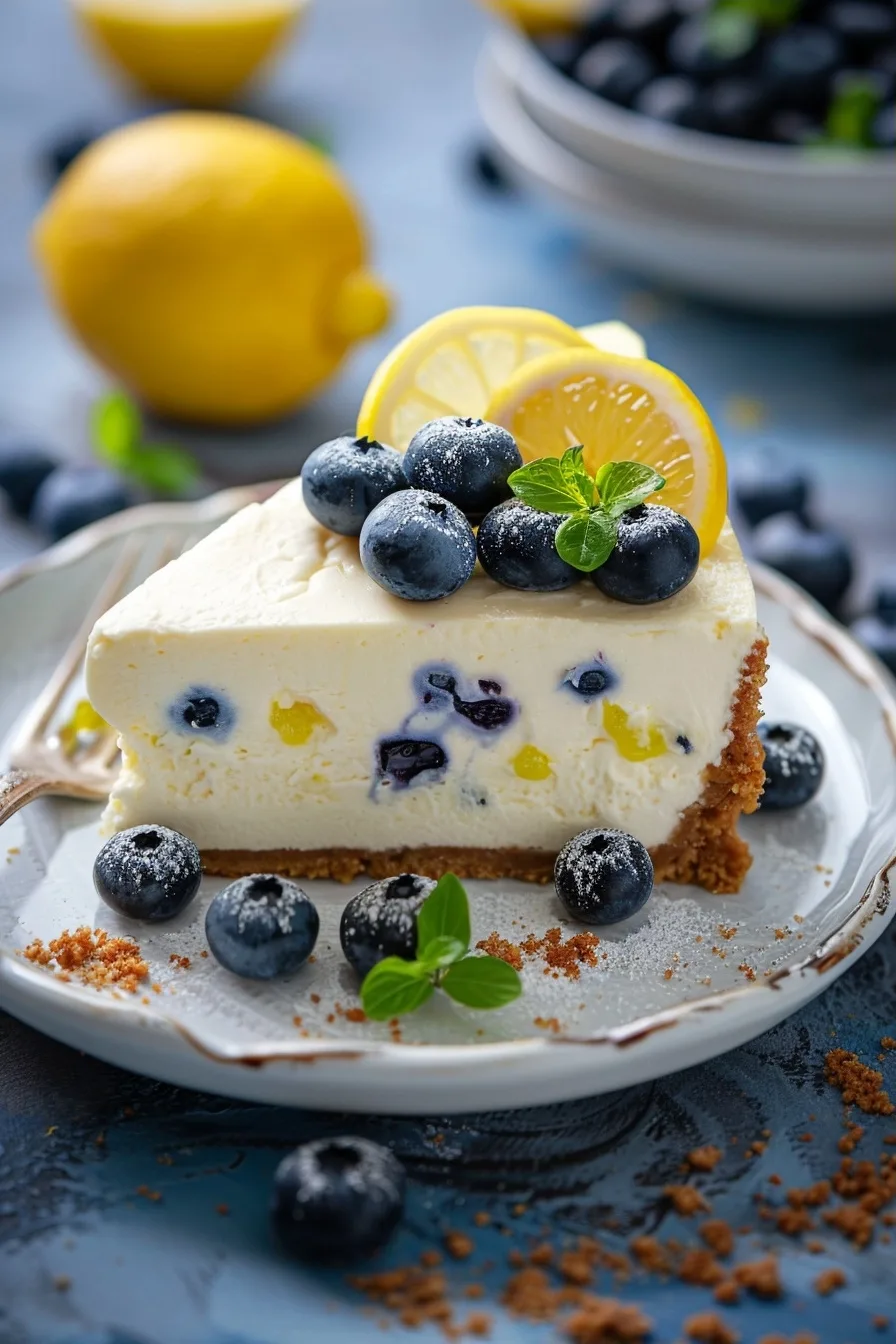 Lemon Blueberry Cheesecake Cake: A Perfect Fusion 4 image 1781033323229