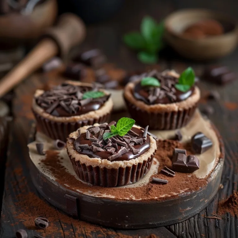 Mini Chocolate Tarts (Muffin Pan Magic!)
