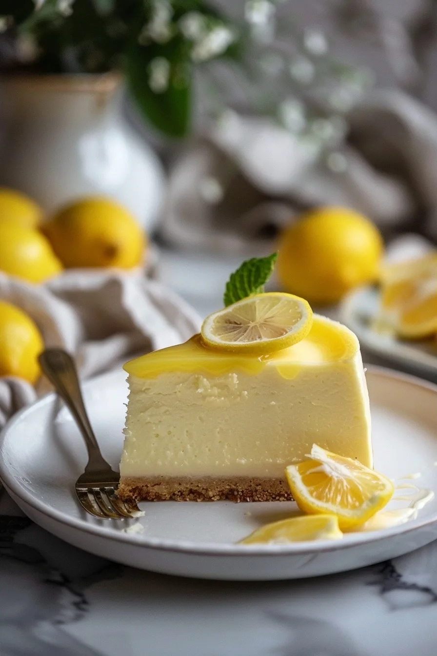 No Bake Lemon Cheesecake: Step By Step Video 4 image 1781033509982