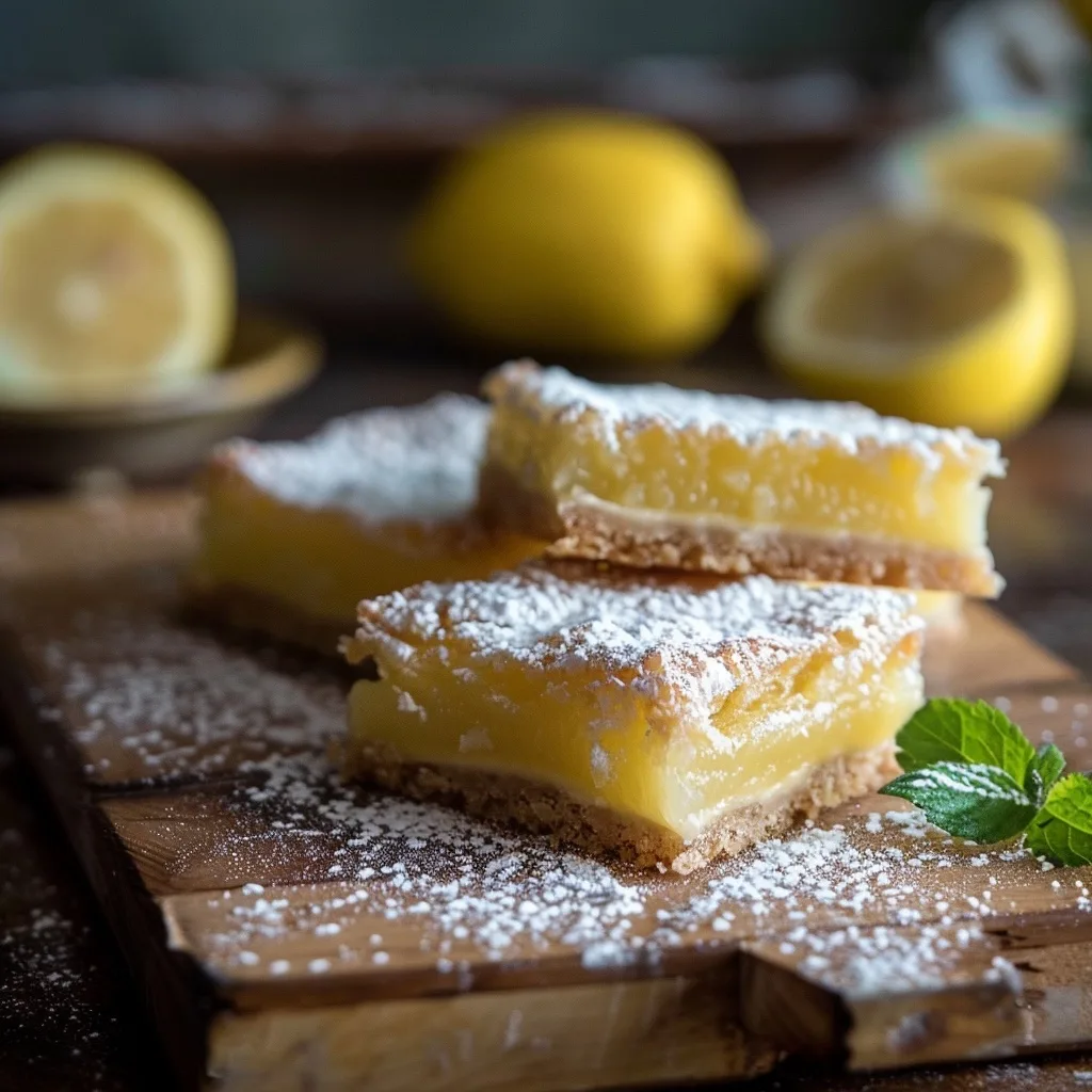 Super Easy Lemon Bars
