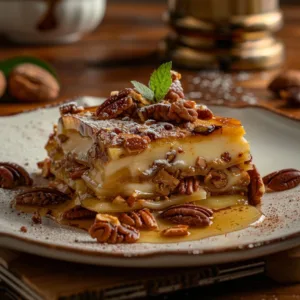 Pecan Pie Lasagna: A Sweet Layered Dream