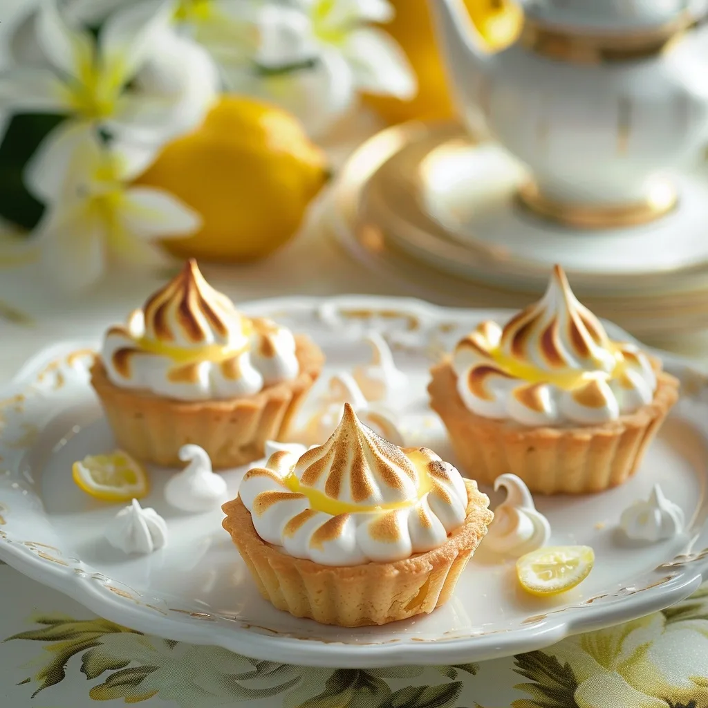 Mini Lemon Meringue Tarts: A Zesty Delight