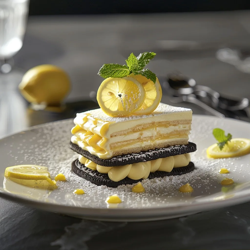 Heavenly Lemon Oreo Dessert v2: A No-Bake Dream