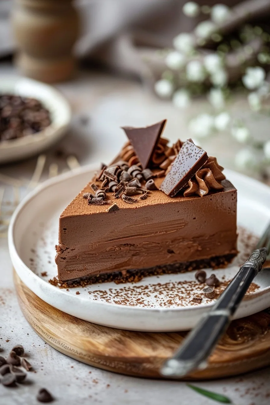 No-Bake Chocolate Cheesecake 8 Ingredients 4 image 1781042245591