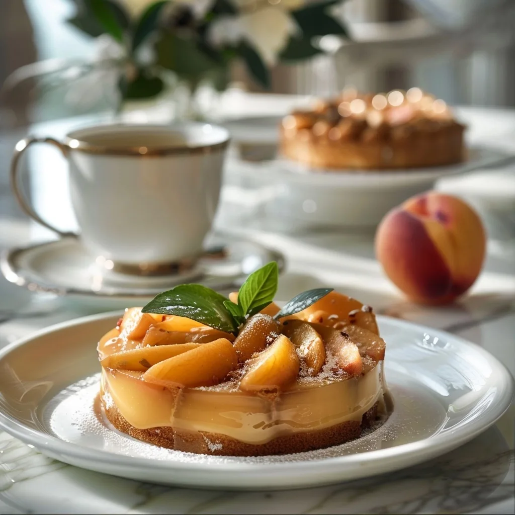 Brown Sugar Peach Cake: A Summer Delight