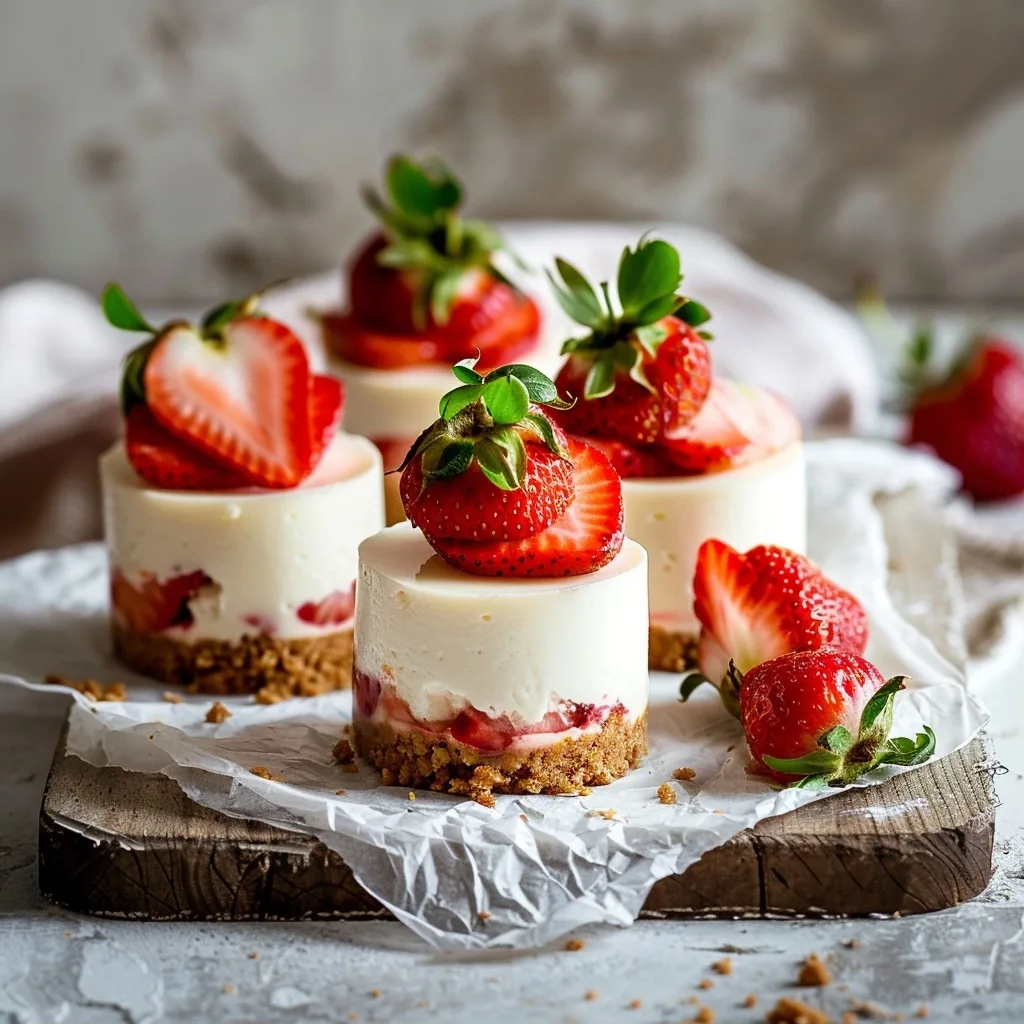 Strawberry Cheesecake Shooters: Easy Mini Desserts