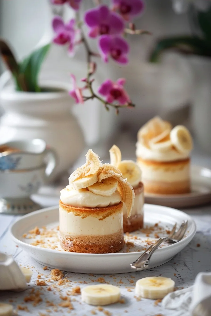 Mini Banana Pudding Cheesecakes 4 image 1781363308508