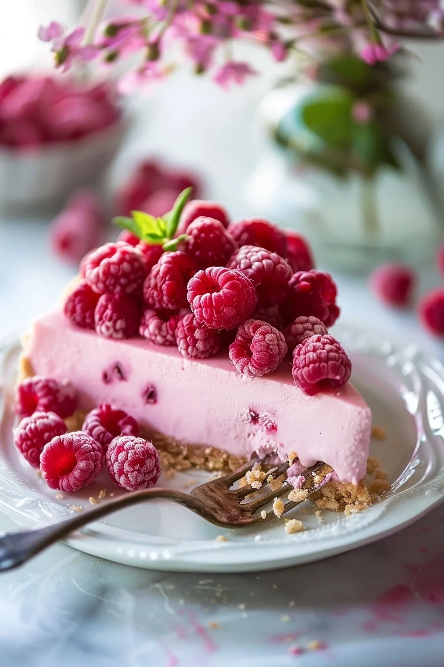 No-Bake Raspberry Cheesecake 4 image 1781386149869