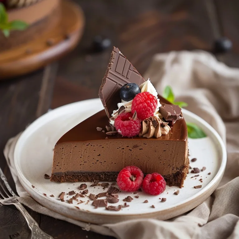 Perfect Chocolate Cheesecake Recipe