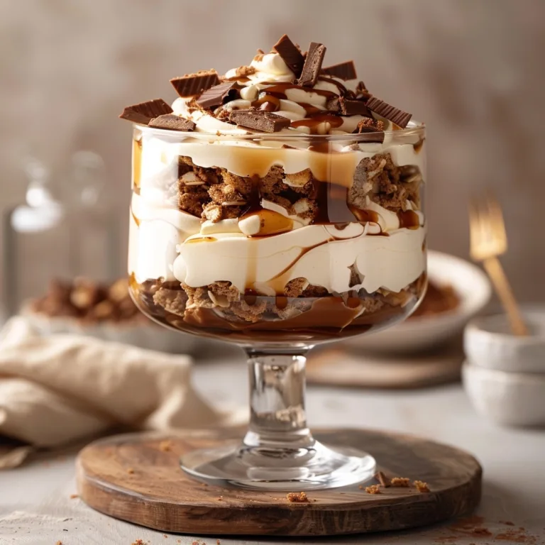 Decadent Snickers Trifle Recipe