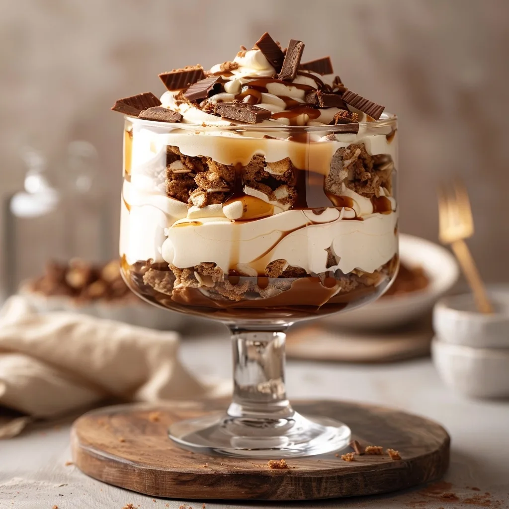 Decadent Snickers Trifle Recipe