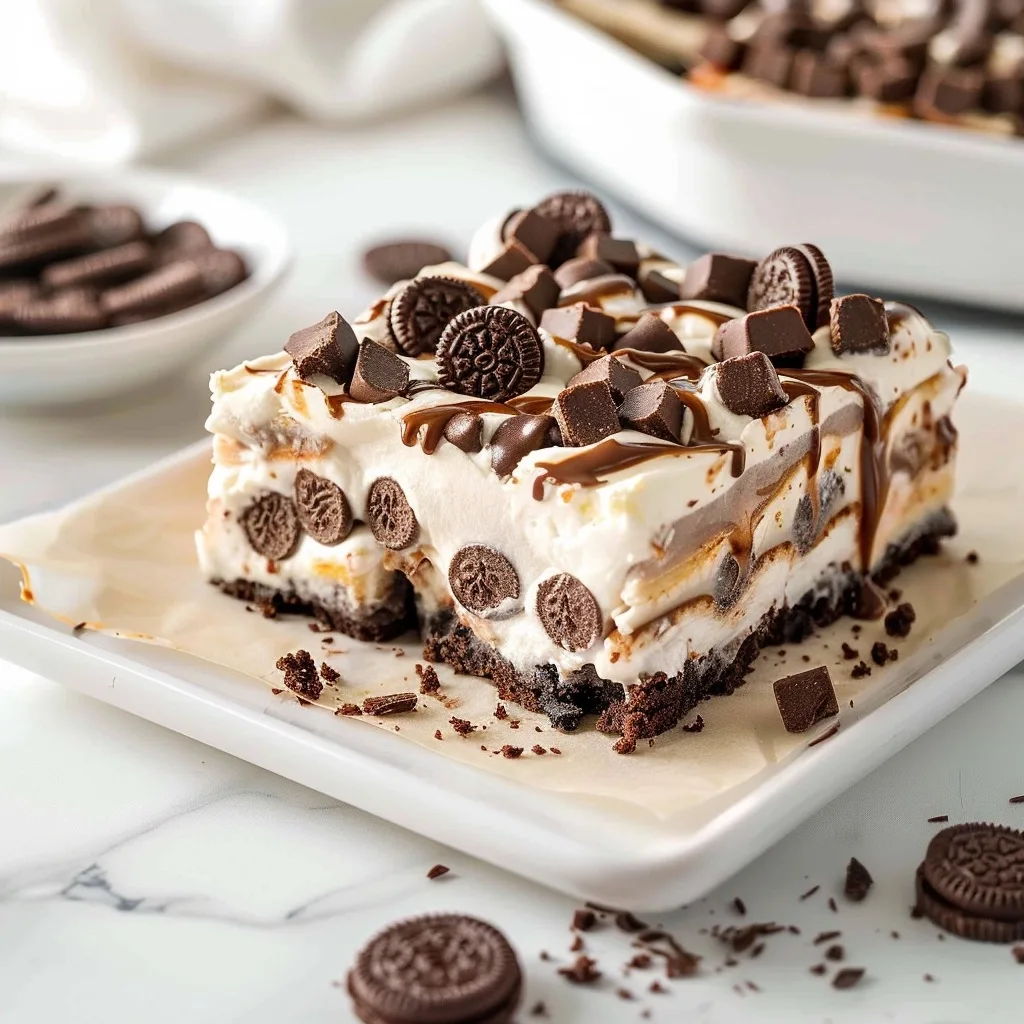 Chocolate Lasagna Cream Cheese Oreos Recipe