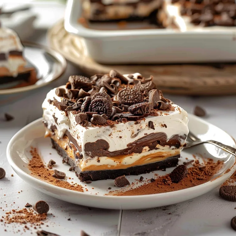 Chocolate Lasagna Layers Oreo Dream