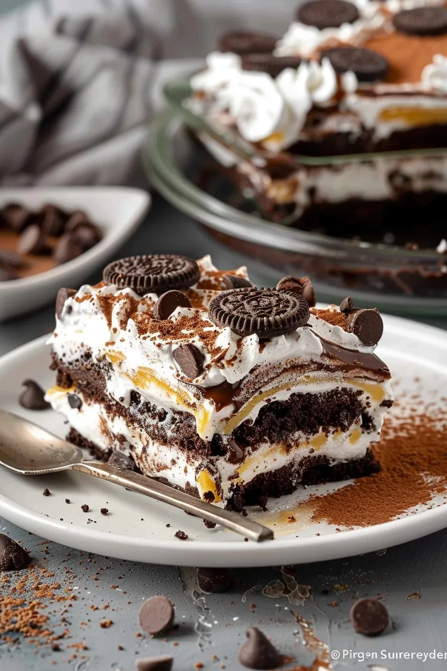 Chocolate Lasagna Layers Oreo Dream 4 image 1782074975055