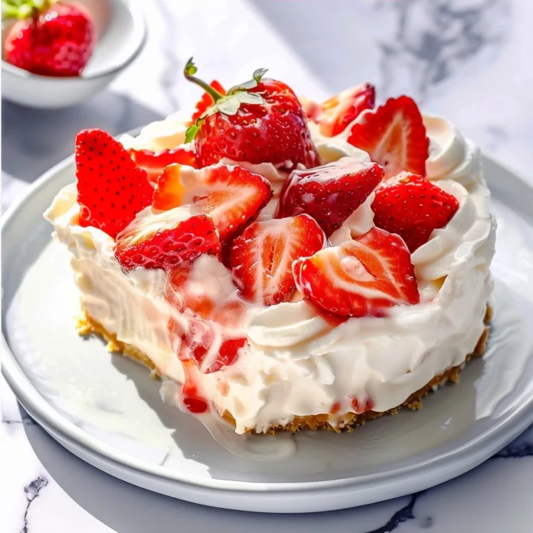 Strawberry Cheesecake Salad: A Crowd-Pleaser