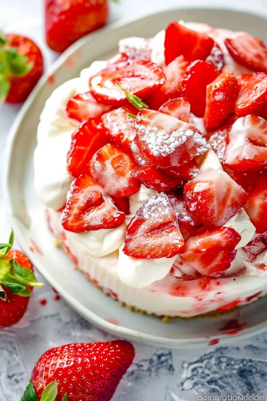 Strawberry Cheesecake Salad: A Crowd-Pleaser 4 image 1782075120443