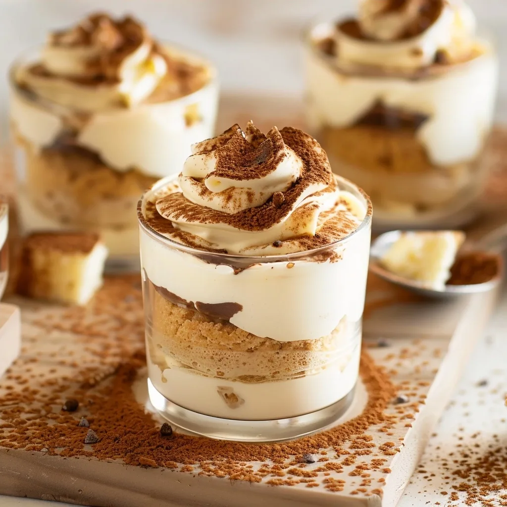 Individual Tiramisu Cups: Effortless Elegance