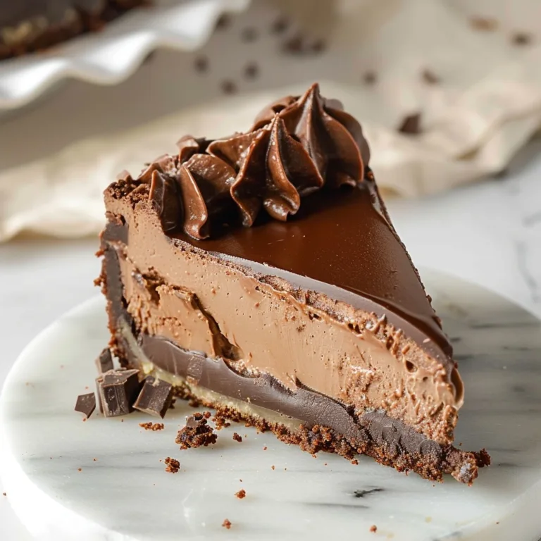 Triple Chocolate Cheesecake Crust Perfection