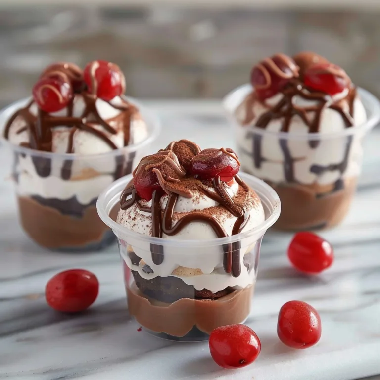 Black Forest Dessert Cups: Easy Recipe