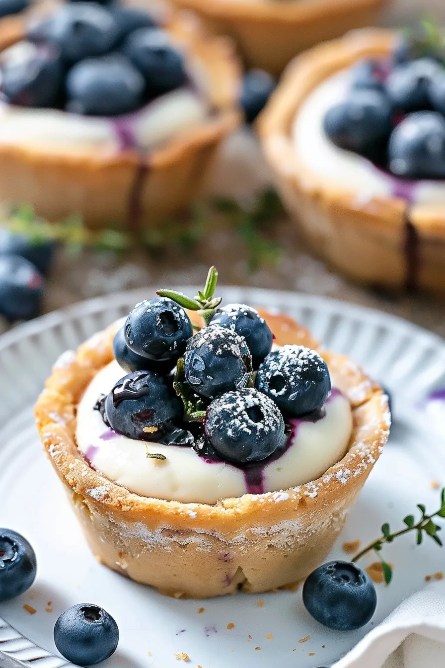 Blueberry Cheesecake Cookie Cups: A Sweet Dream 1 image 1782425673810
