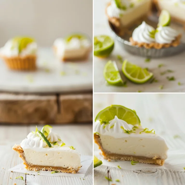 No-Bake Mini Key Lime Pie Recipe