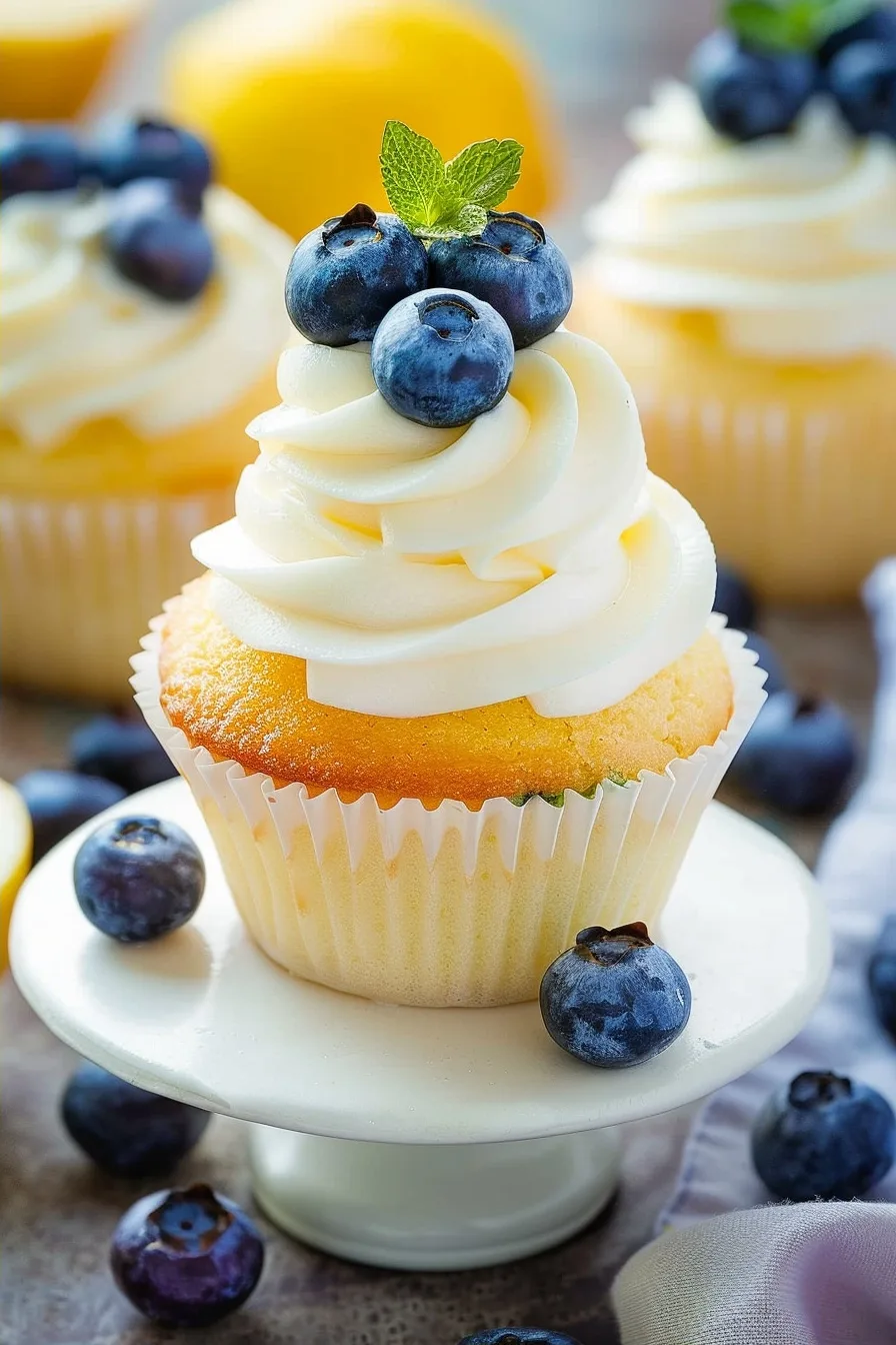 Lemon Blueberry Cupcakes for Any Occasion 4 image 1783182461215