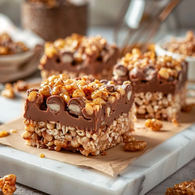 Rice Krispie Millionaires Bars: Easy No-Bake Treat