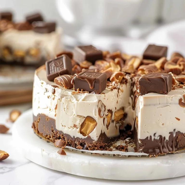 No-Bake Reese’s Peanut Butter Cup Cheesecake