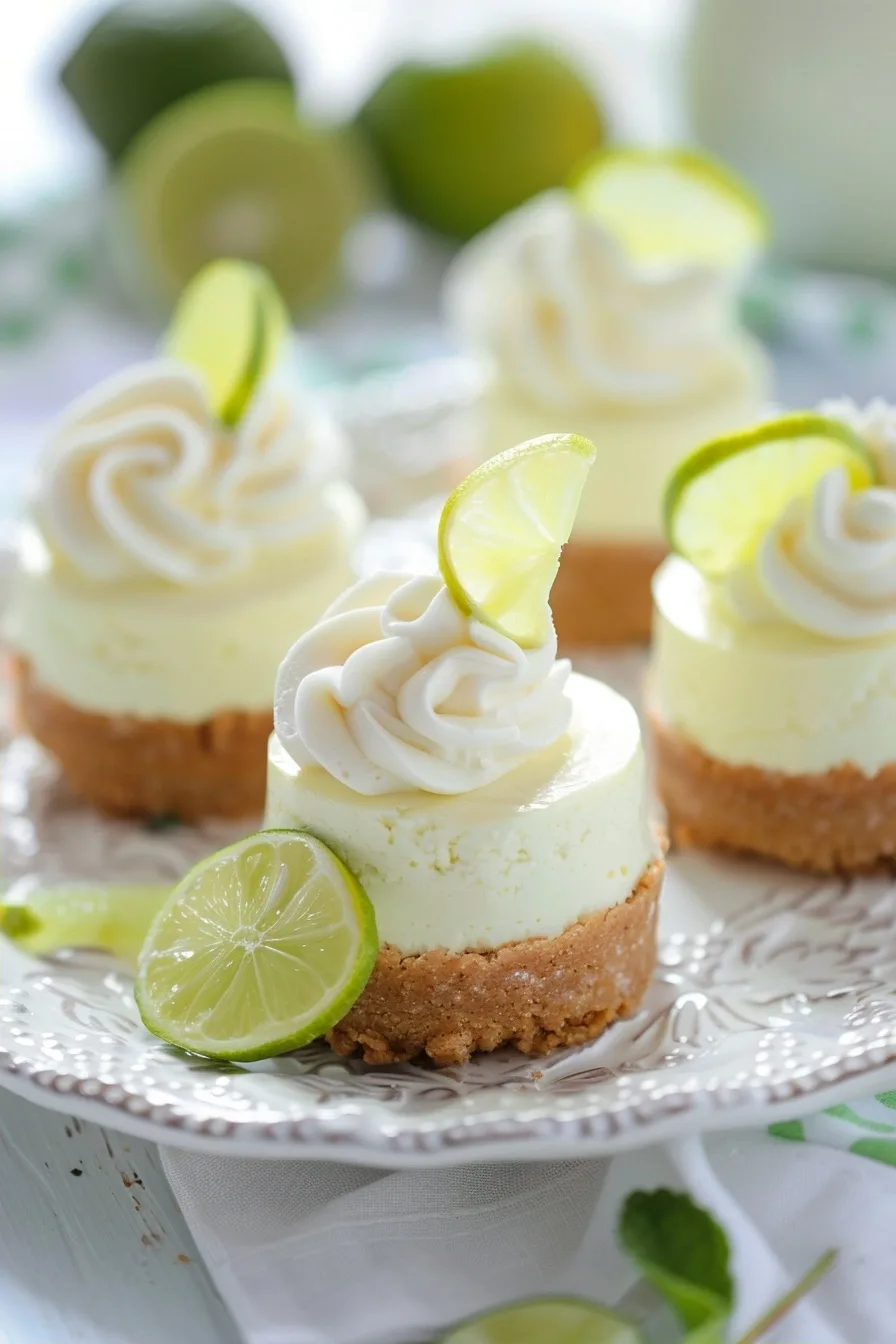 Mini Key Lime Cheesecakes for Easy Entertaining 4 image 1783271038094