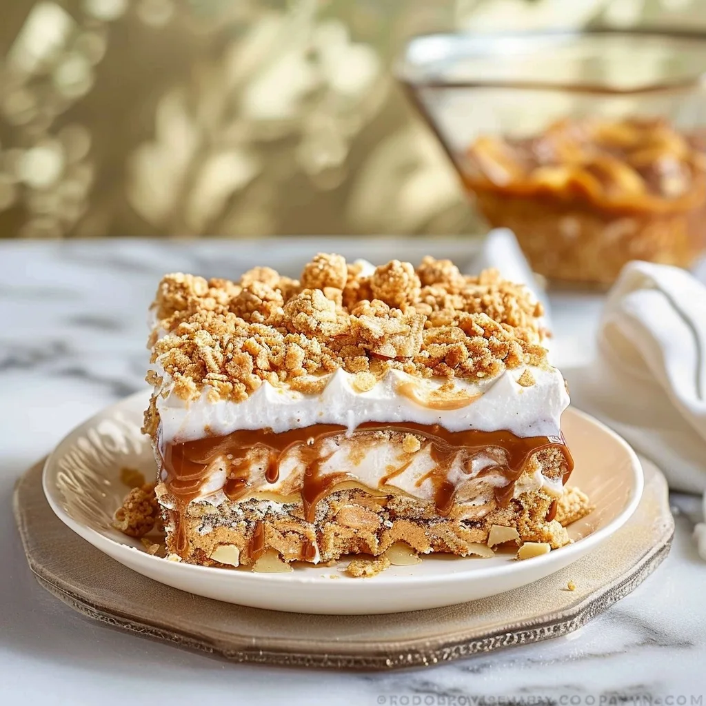 Home 35 Peanut Butter Crunch Lasagna: Easy No-Bake Recipe