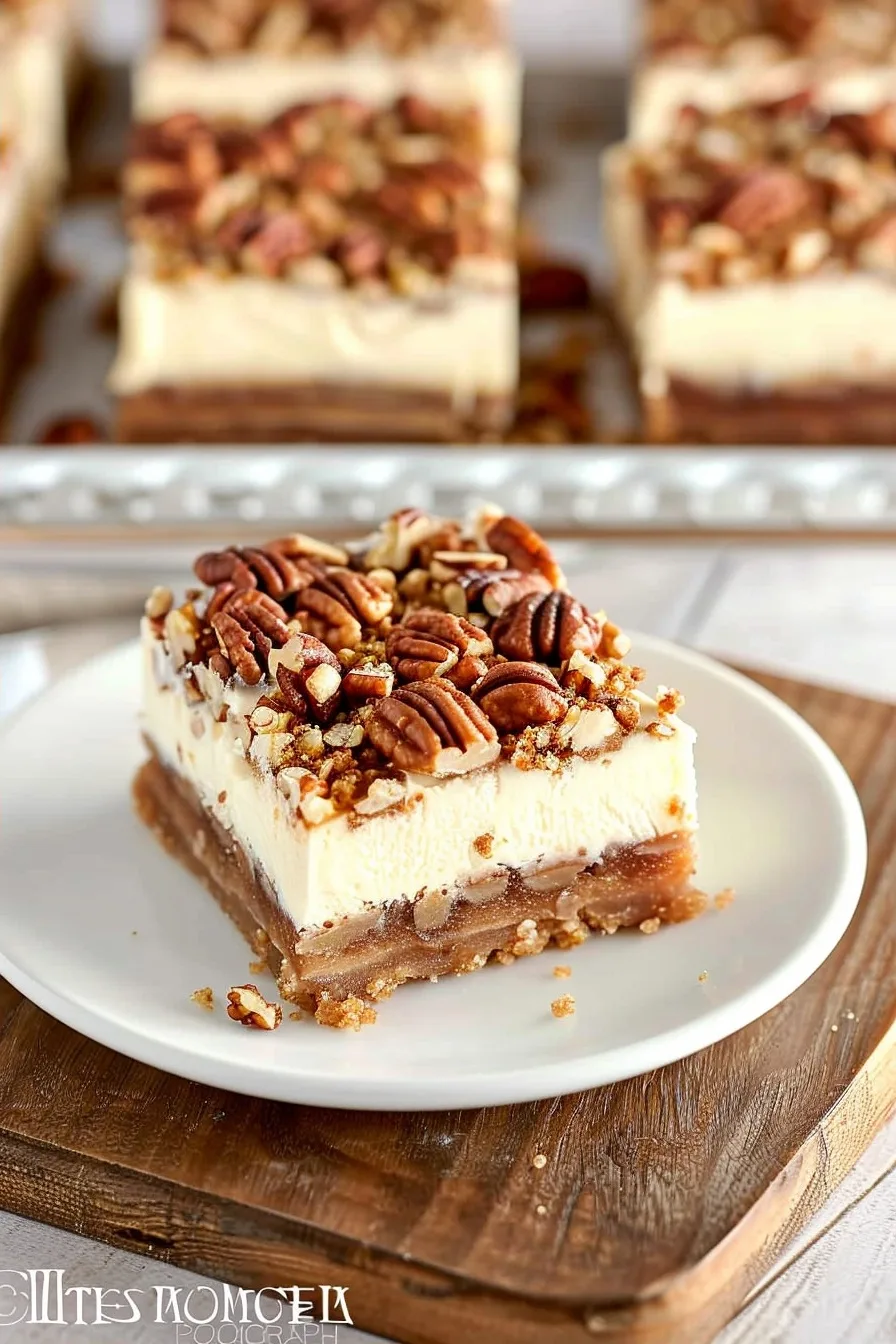 Pecan Pie Cheesecake Bars for Easy Holiday Baking 4 image 1783271588784