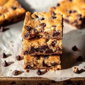 Peanut Butter Chocolate Chip Bars Recipe