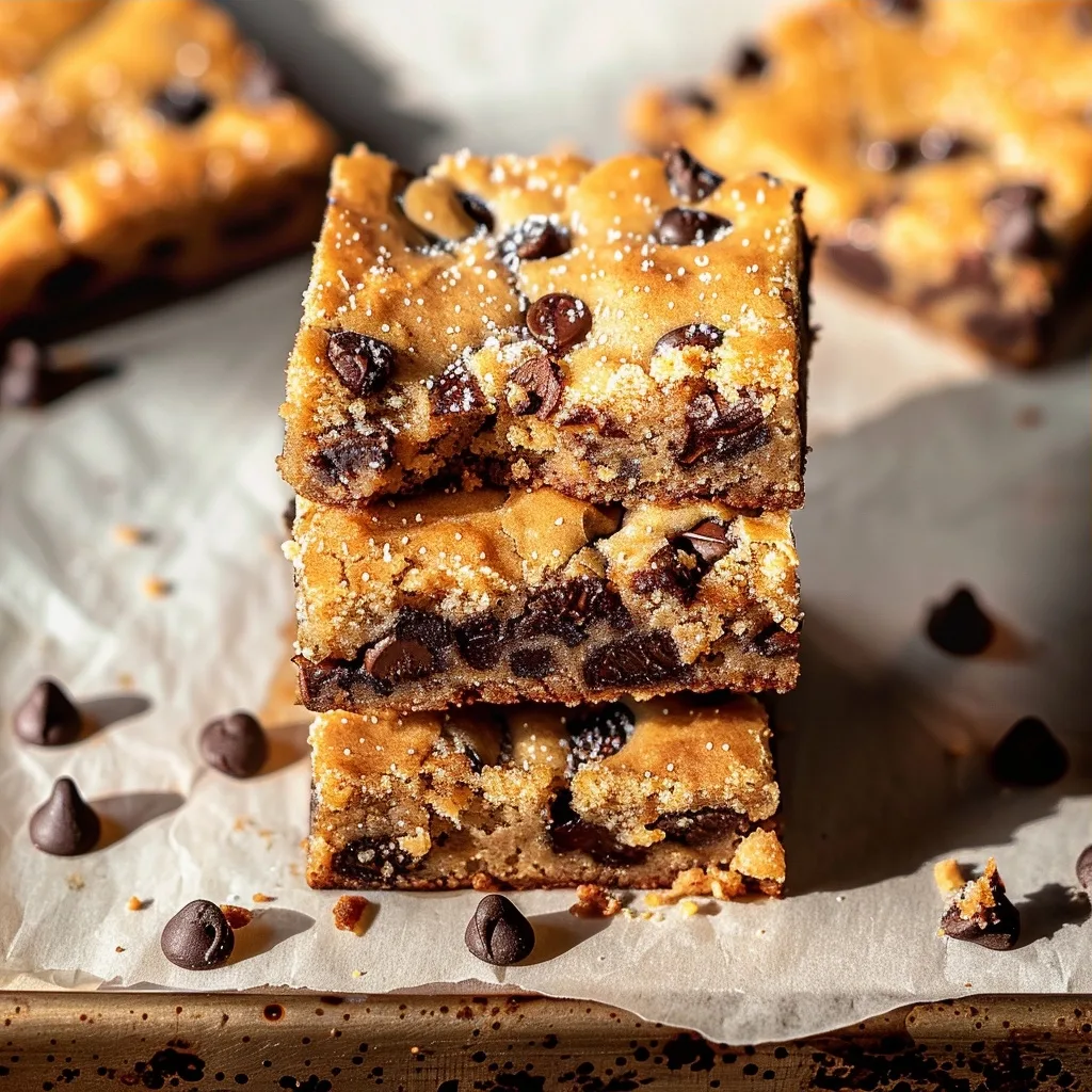 Peanut Butter Chocolate Chip Bars Recipe