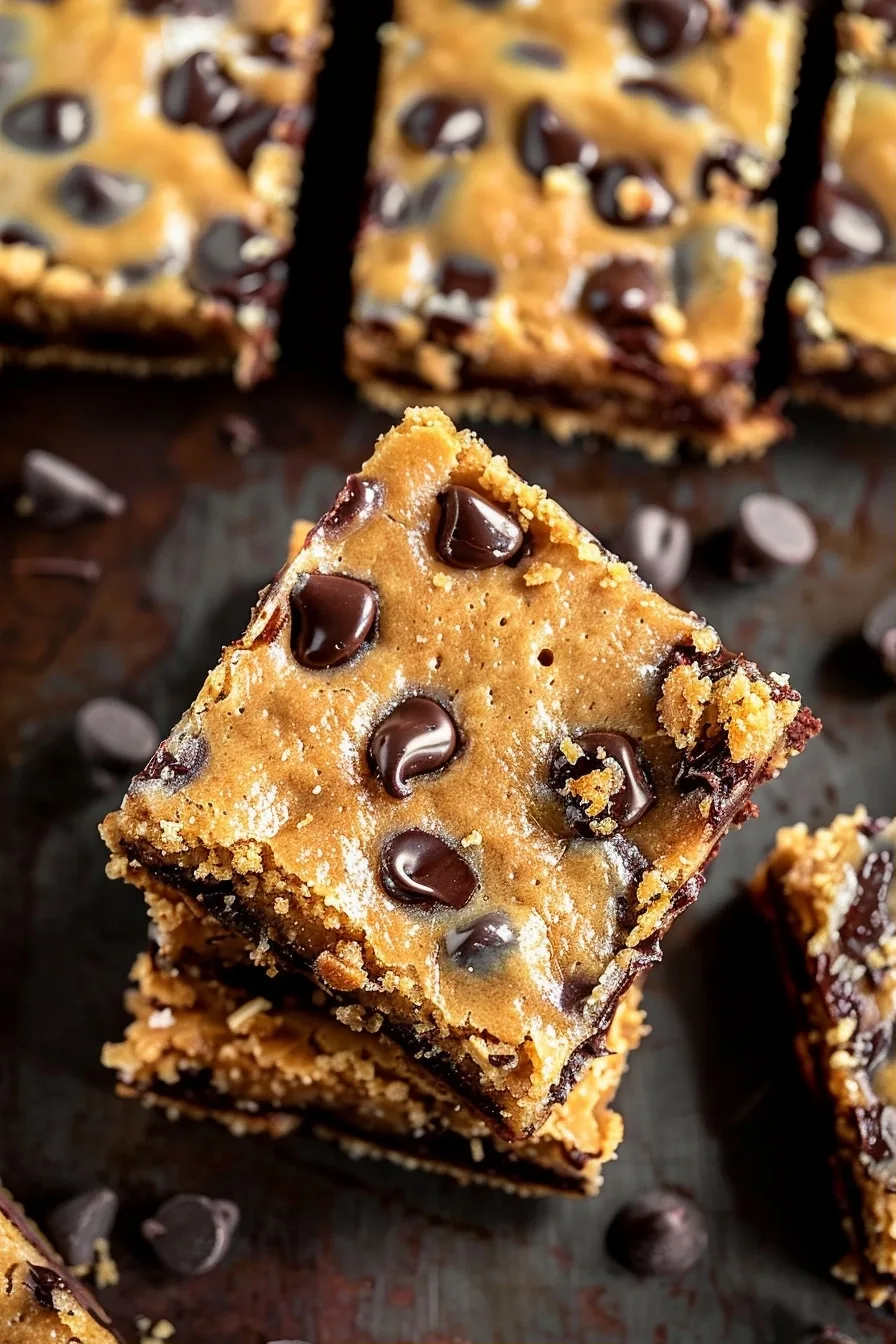 Peanut Butter Chocolate Chip Bars Recipe 1 image 1784025589159