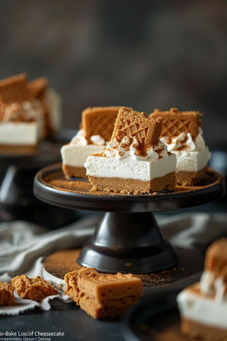No-Bake Lotus Biscoff Cheesecake Recipe | Irresistibly Creamy Dessert Delight 4 image 1784025756044