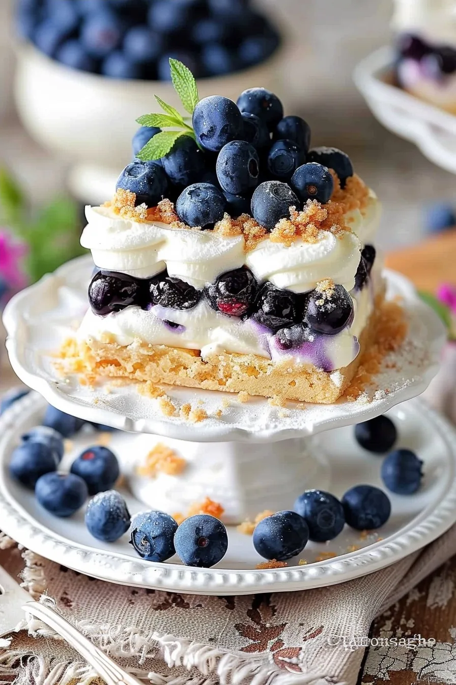 No Bake Blueberry Yum Yum: Easy Layered Dessert 4 image 1784155651495