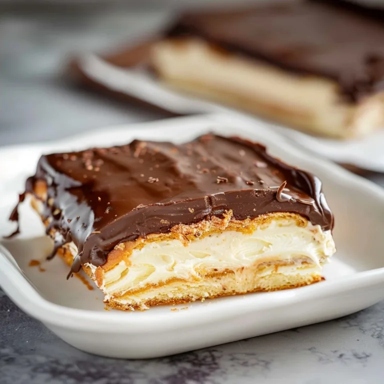 Chocolate Eclair Cake From Scratch Recipe