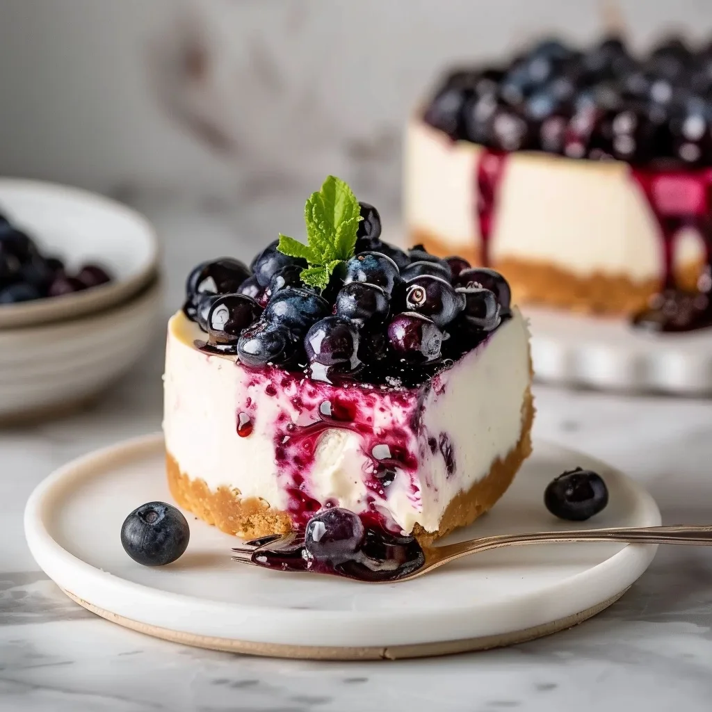 Home 33 Easy Blueberry Cheesecake Recipe for Beginners