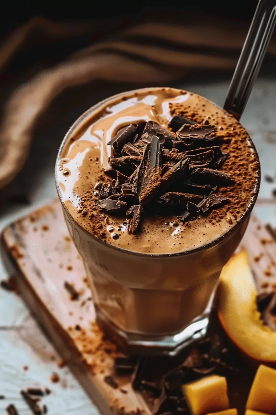 Fluffy Chocolate Mango Smoothie: A Nutrient-Dense Refreshment 4 image 1784155927644