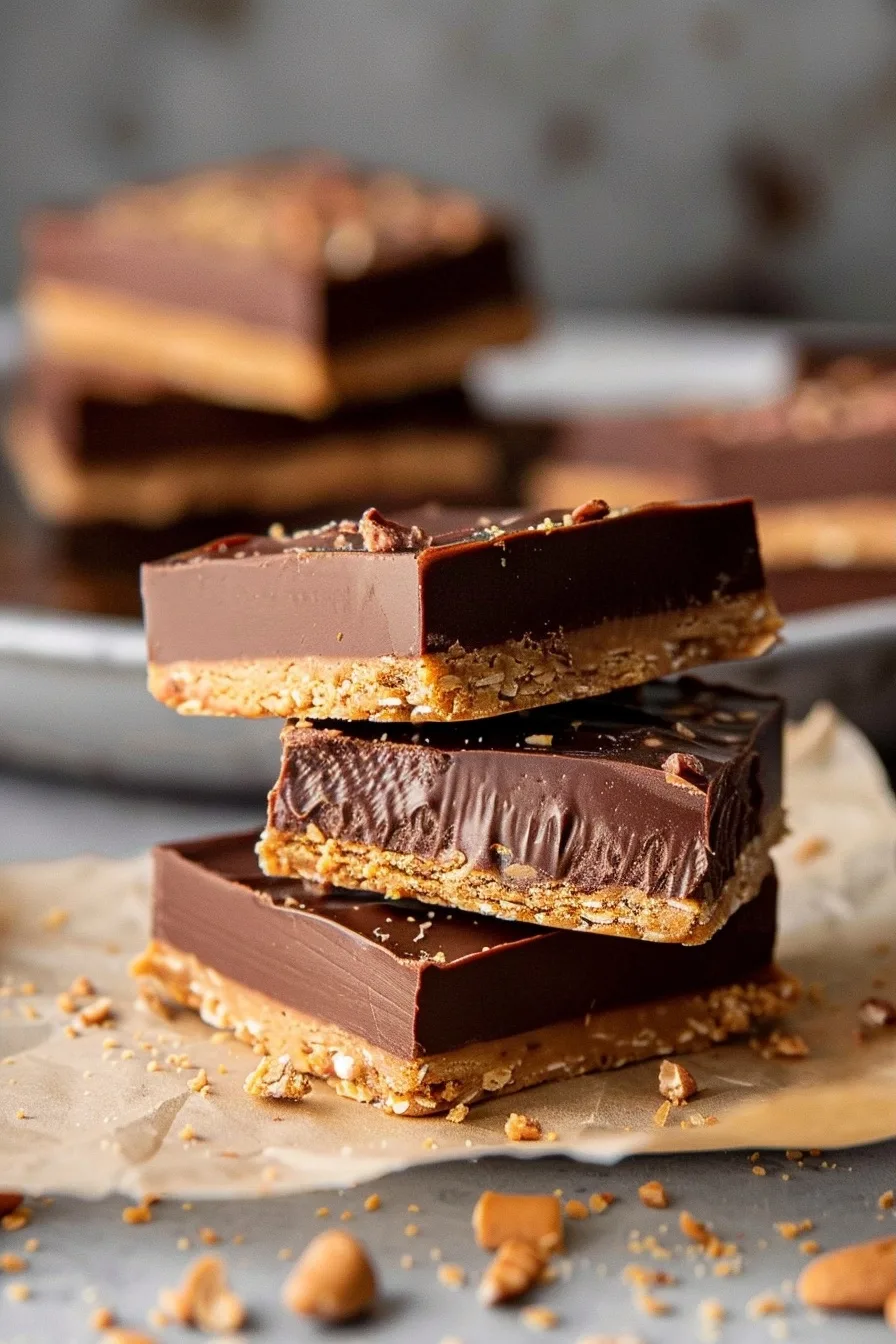 No-Bake Chocolate PB Bars That You Will Love 4 image 1784584665619