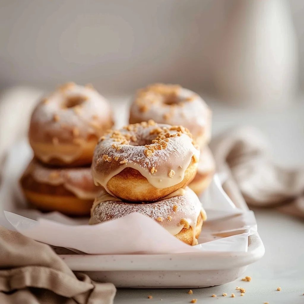 Home 34 Pumpkin Spice Cheesecake Doughnuts Recipe