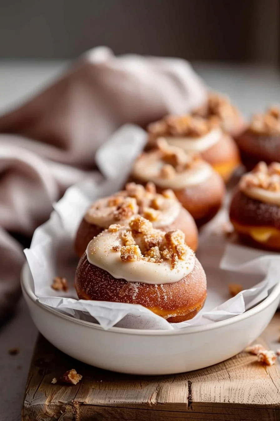 Pumpkin Spice Cheesecake Doughnuts Recipe 4 image 1784584800919