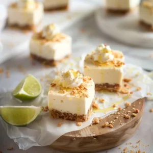 No Bake Margarita Cheesecake Bites