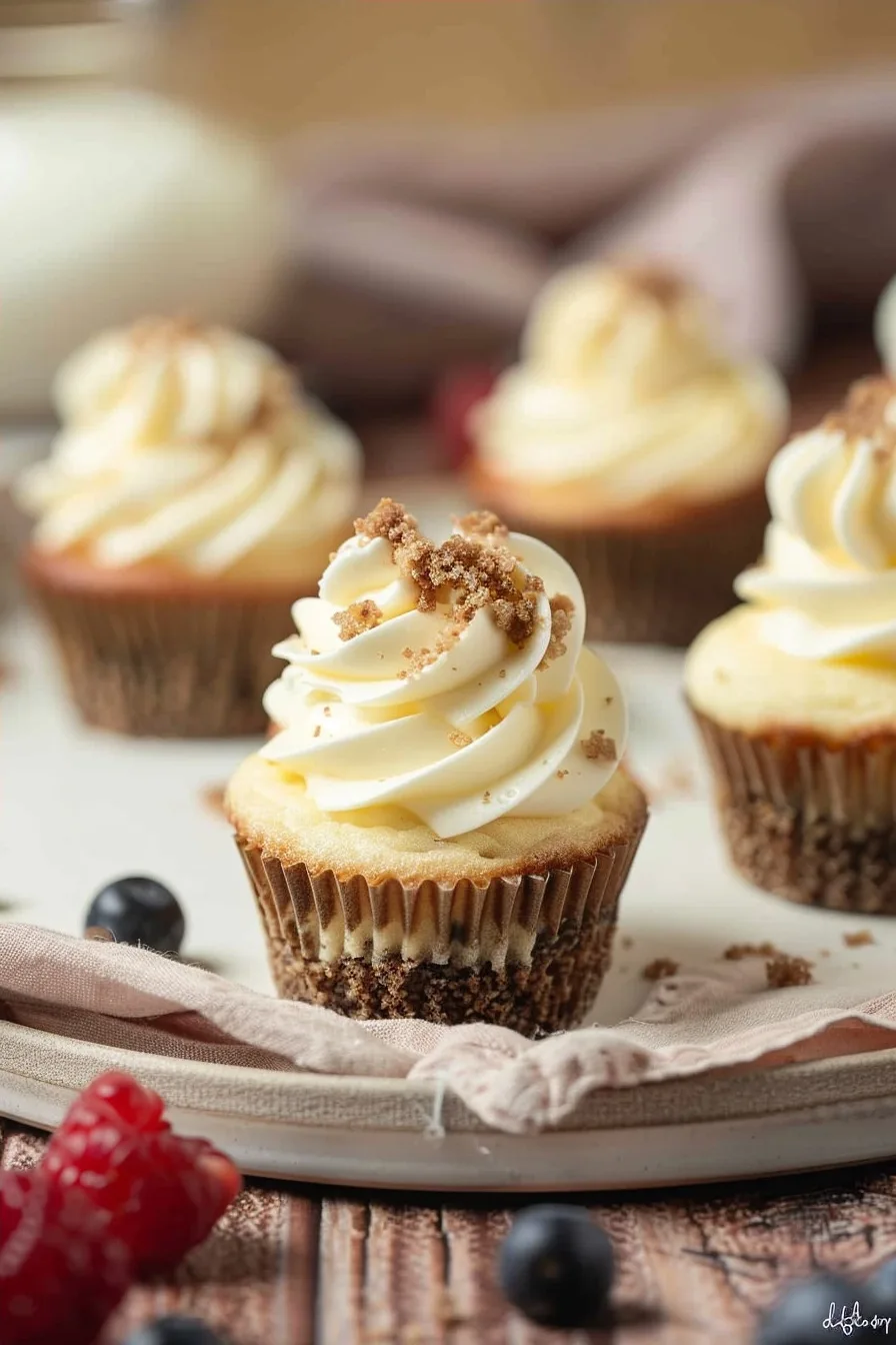 Cheesecake Cupcakes: Perfectly Portioned Creamy Treats 4 image 1784617076434