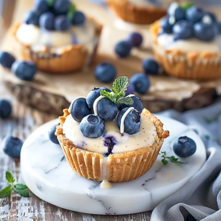 Blueberry Cheesecake Cookie Cups Are The Ultimate Treat