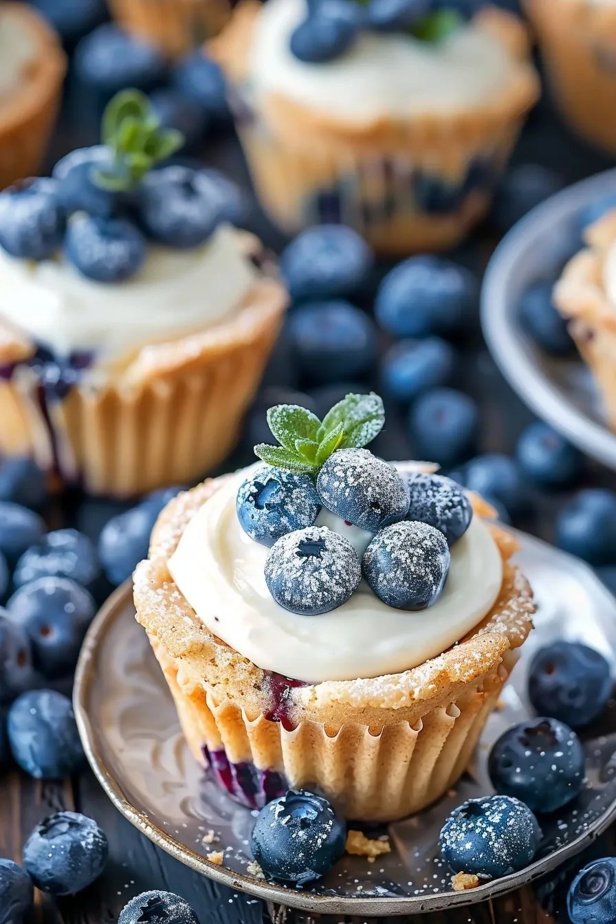 Blueberry Cheesecake Cookie Cups Are The Ultimate Treat 4 image 1784617624422