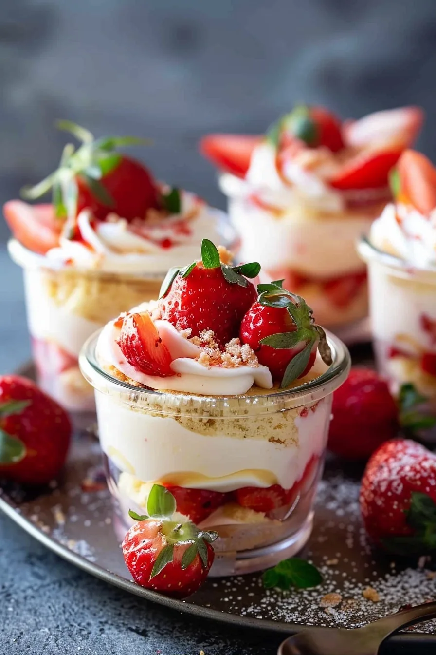 Strawberry Shortcake Pudding Cups Recipe 4 image 1784658467747