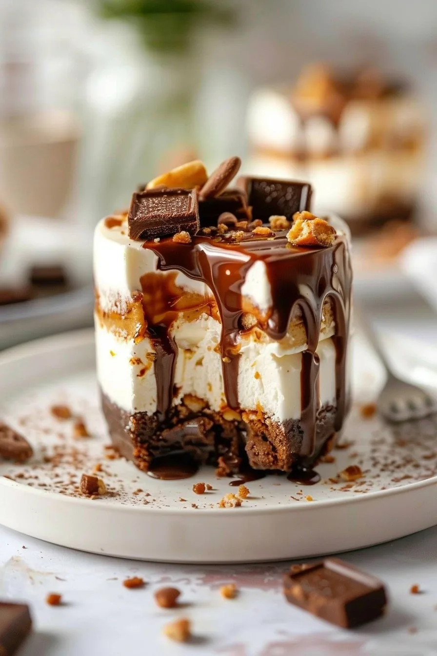 No Bake Snickers Cheesecake - A Creamy Delight 4 image 1784675582440