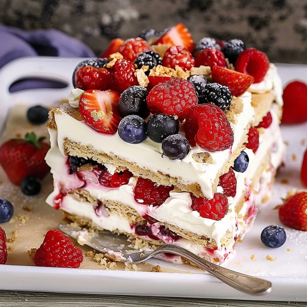 Home 41 No Bake Summer Berry Icebox Cake Recipe