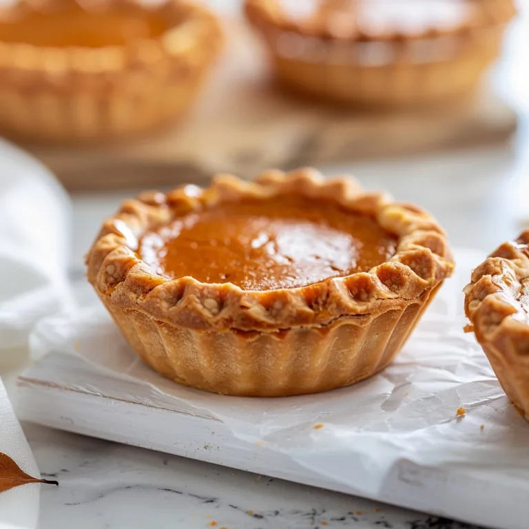 Mini Pumpkin Pies: The Perfect Fall Dessert Recipe